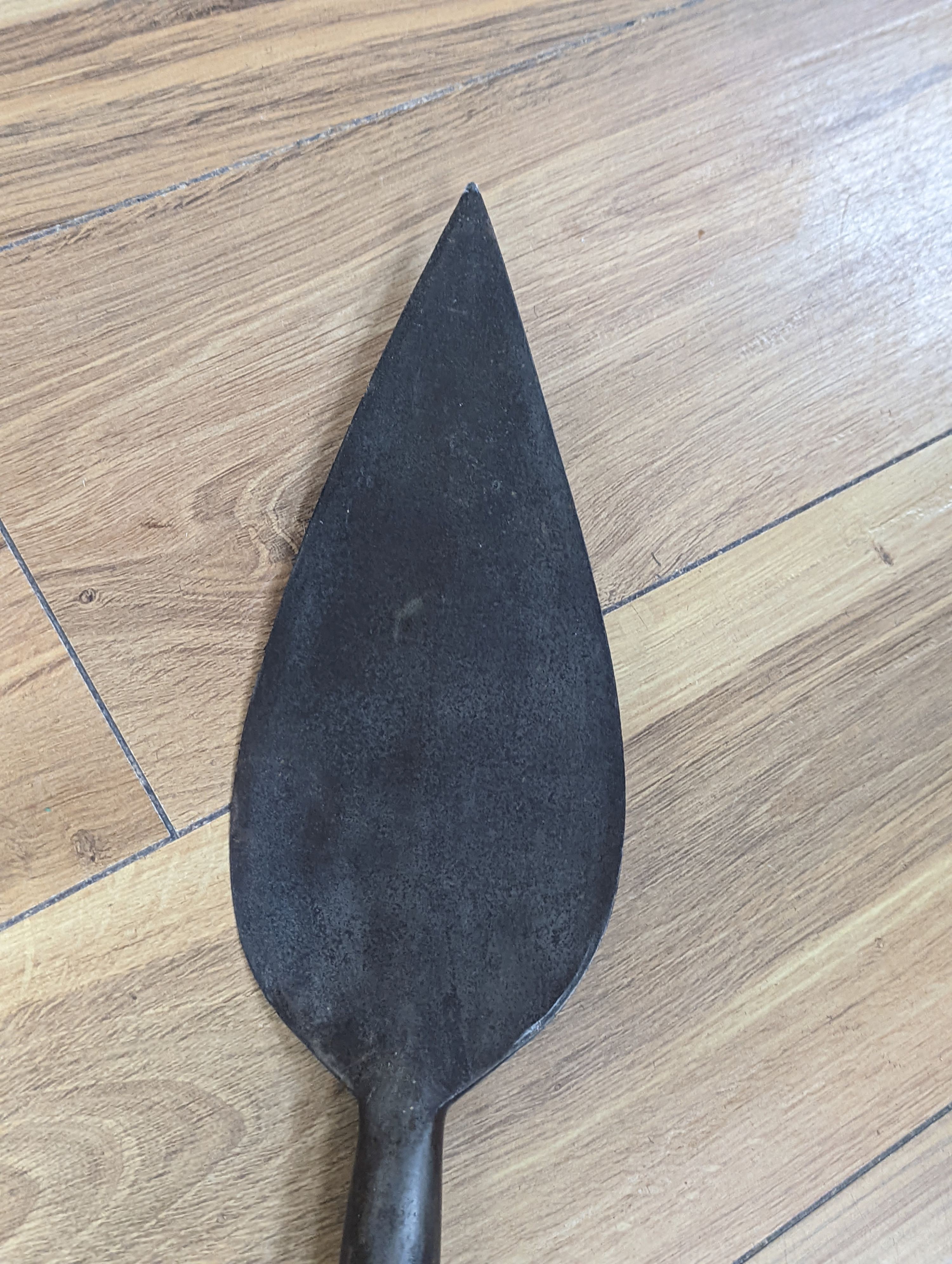 Two West African spears 236cm